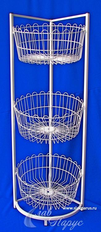 Стойка под овощи угловая Стойка под овощи угловая